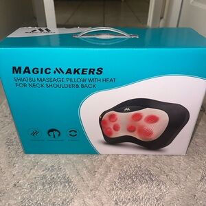 Shiatsu Heated Massager. New in box. Never used.